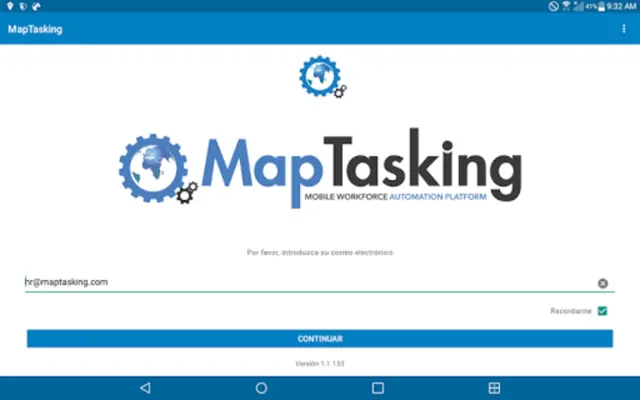 MapTasking android App screenshot 3