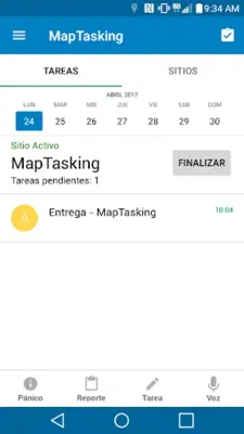 MapTasking android App screenshot 5